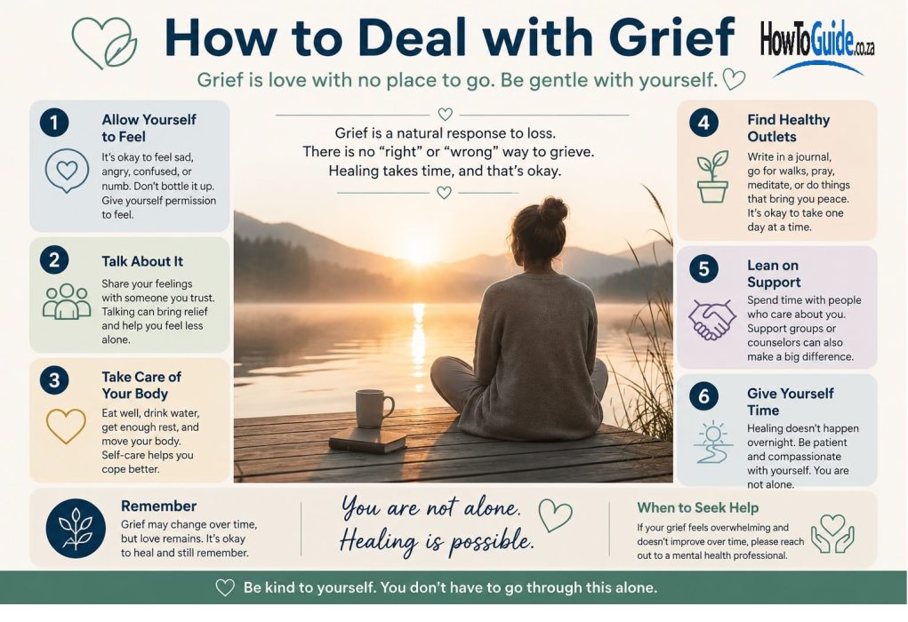 How to deal with grief guide